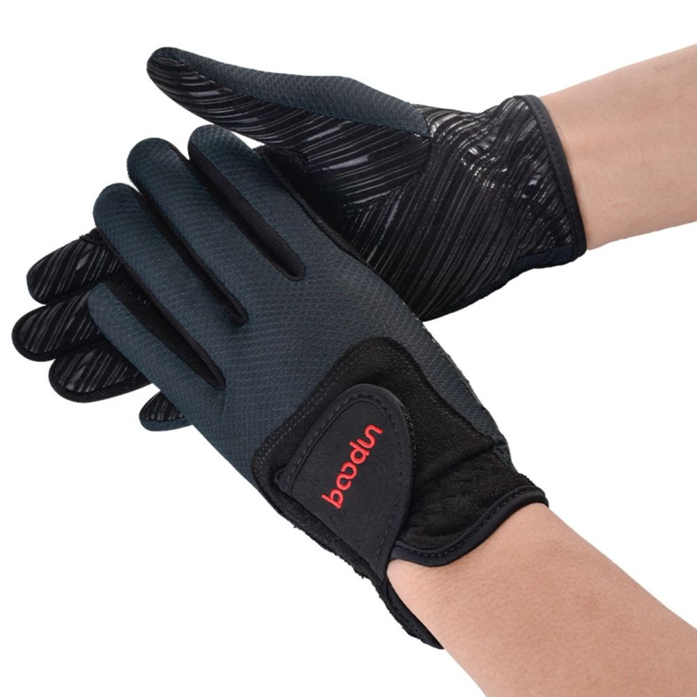 Horse Riding Glove - Suede Horse Riding Gloves Wear Resistant