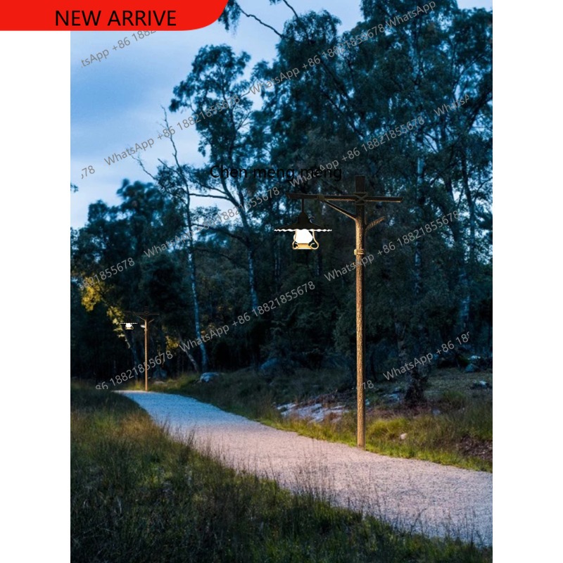 Outdoor Spotlight - Solar retro park light Outdoor homestay