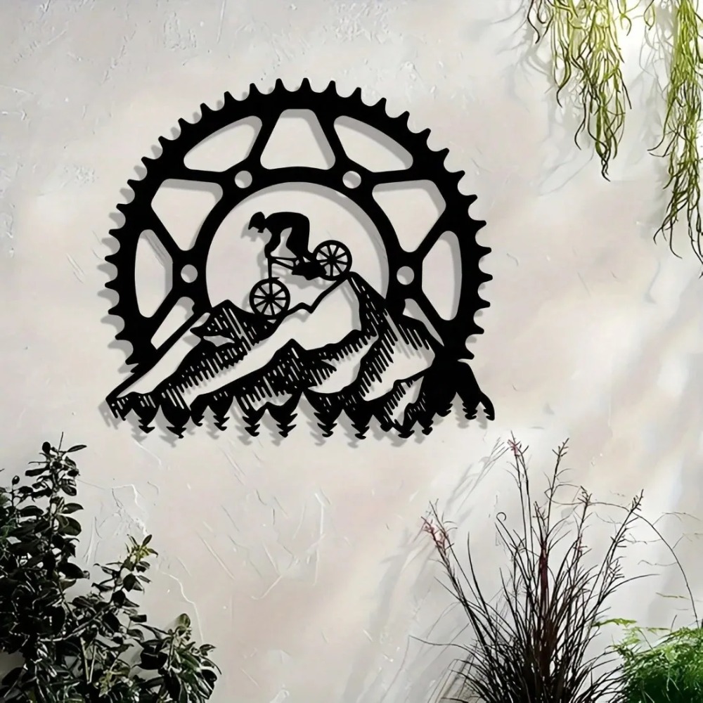 Outdoor Sport Gear - Vintage Metal Wall Art for Mountain