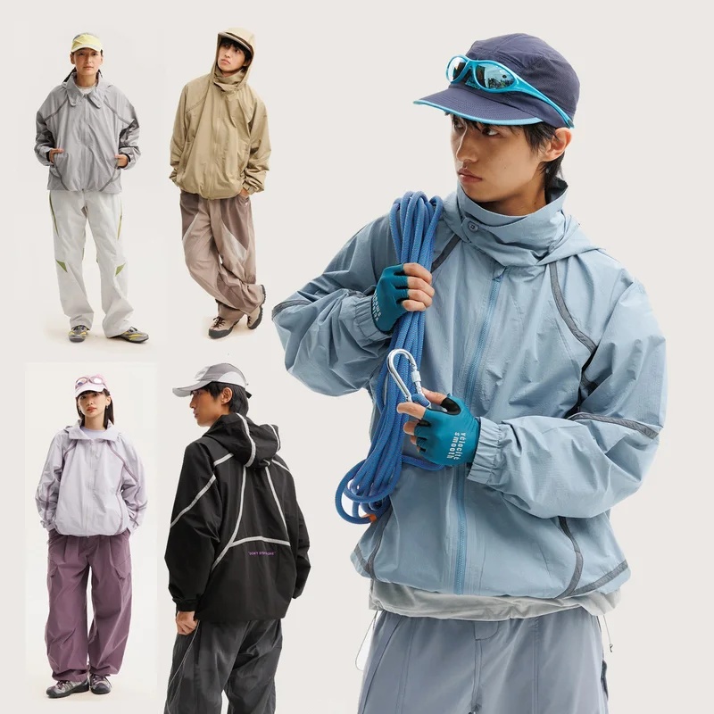 Outdoor Sport Coat - Lightweight Jacket Men Women Outdoor Hiking
