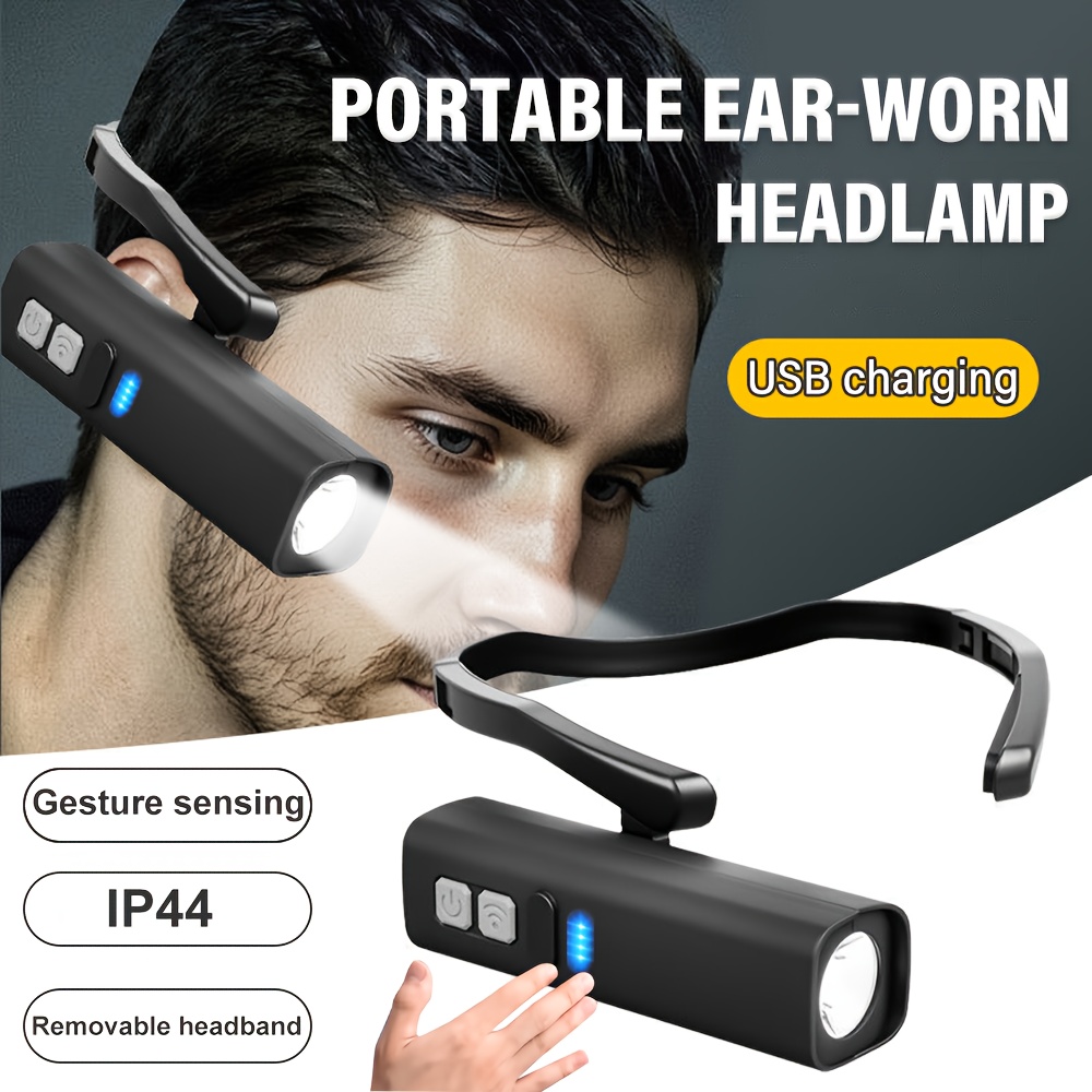 Outdoor Sport Gear - 2025 Ear Clip Headlamp– Bright LED