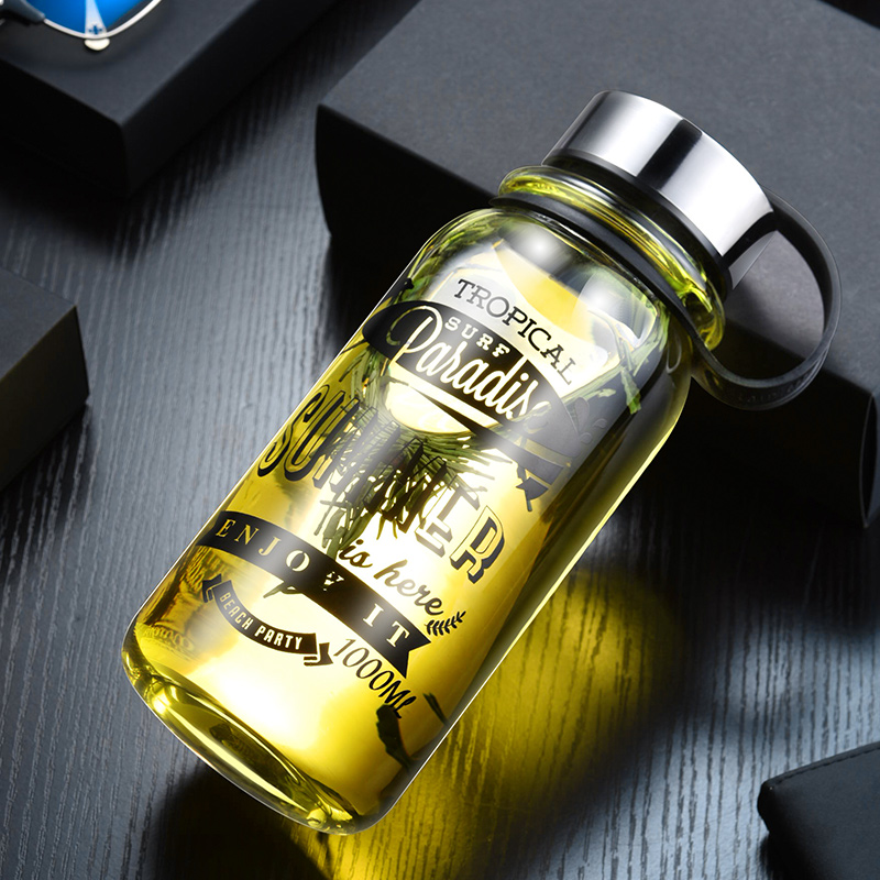 GIANXI Large Capacity Glass Wa - Outdoor Sport Glass Water Bottle ulasan dan harga