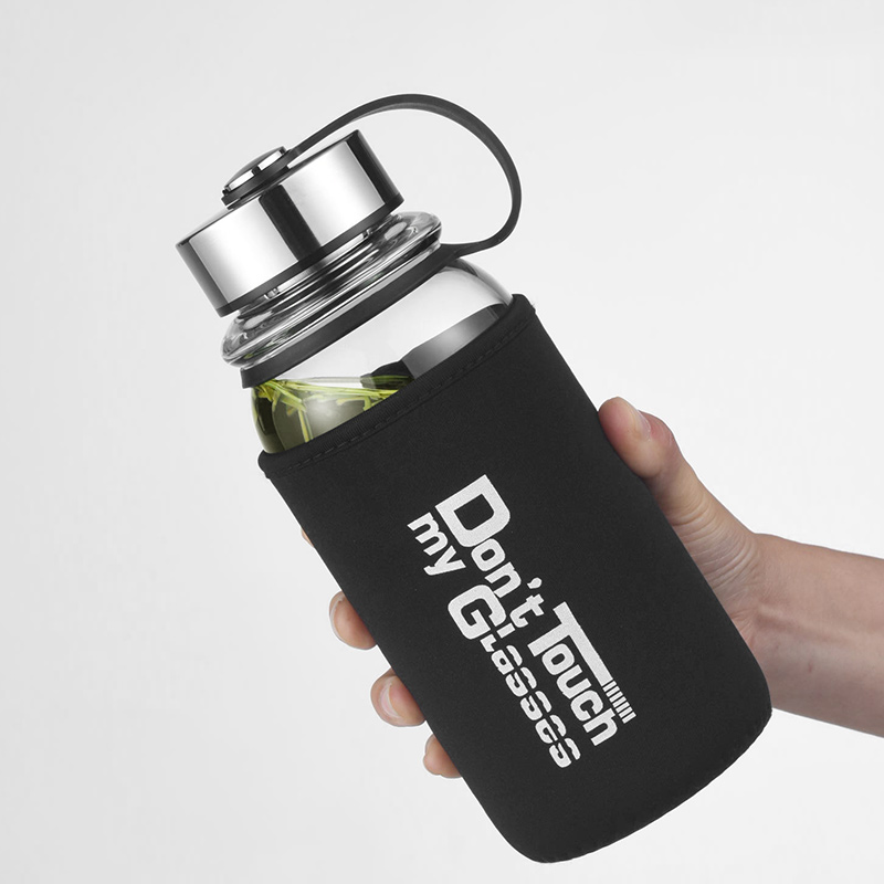 GIANXI Large Capacity Glass Wa - Outdoor Sport Glass Water Bottle ulasan dan harga