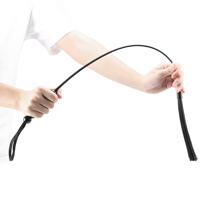 48.5cm Six Beads Handle Silico - Riding Crop Dressage ulasan dan harga