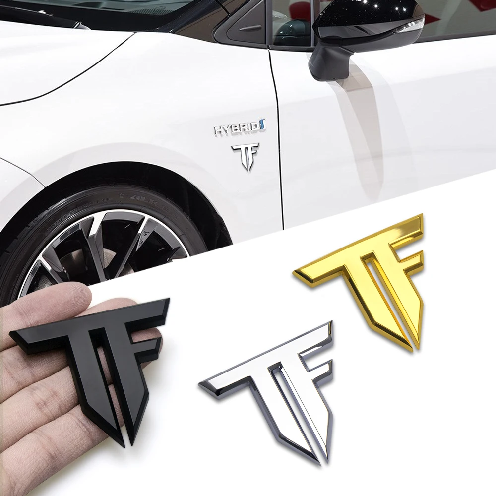 1pc 3D Metal TF Emblem Badge C - Outdoor Sport Logo ulasan dan harga