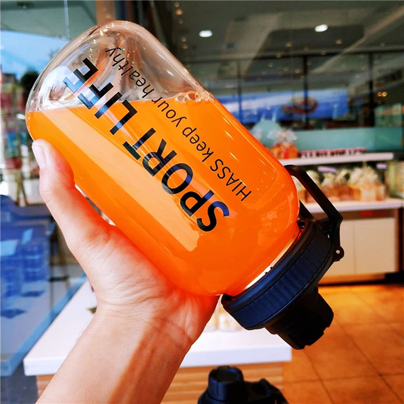 700/1000ml Portable Sport Glas - Outdoor Sport Glass Water Bottle ulasan dan harga