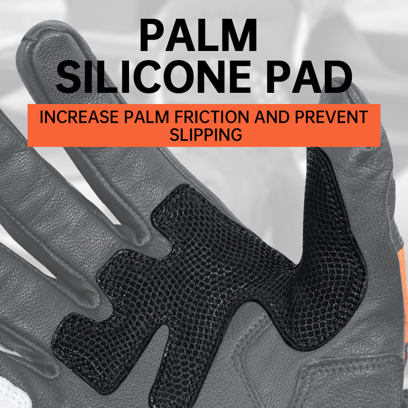 SFK Orange Motorcycle Gloves C - Horse Riding Glove ulasan dan harga