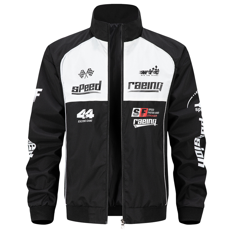 US Size Autumn Moto Racing Jac - Outdoor Sport Coat ulasan dan harga