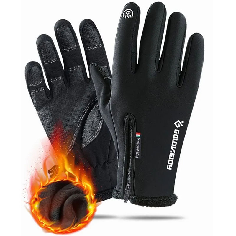 MXLLINA Winter Warm Zipper Rid - Horse Riding Glove ulasan dan harga