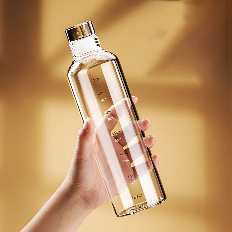 FOME Glass Sport Water Bottle  - Outdoor Sport Glass Water Bottle ulasan dan harga