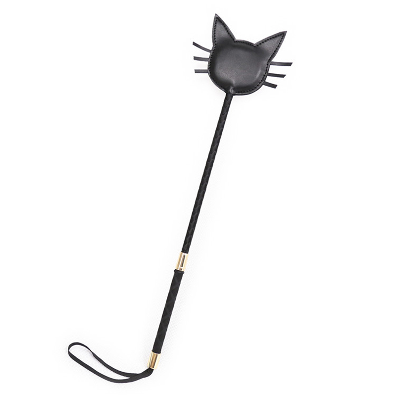 57CM Cat Shape Top Leather Lon - Riding Crop Dressage ulasan dan harga