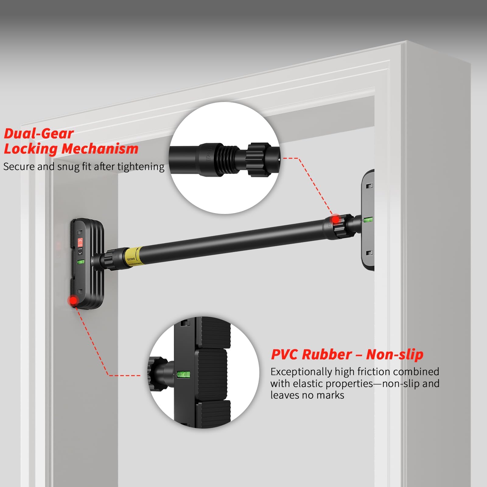 Doorway Pull Up Bar No Screws  - Outdoor Sport Bar ulasan dan harga
