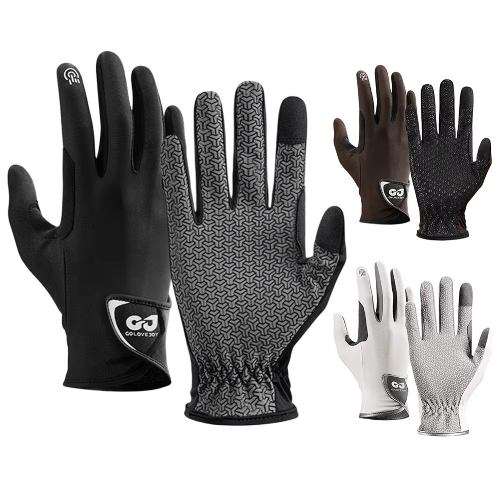 New Breathable Riding Gloves L - Horse Riding Glove ulasan dan harga
