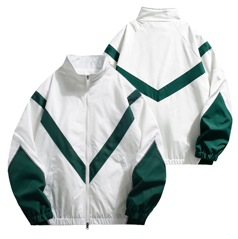 Men's Zipper Stand-Collar Raci - Outdoor Sport Logo ulasan dan harga