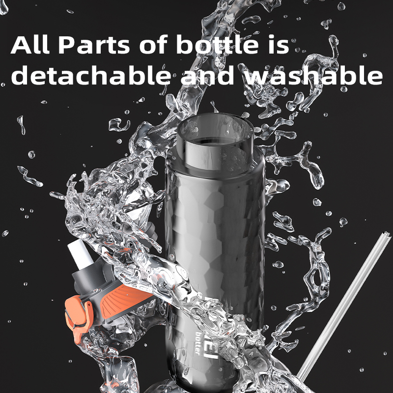 Summer Sport Water Bottles wit - Outdoor Sport Glass Water Bottle ulasan dan harga