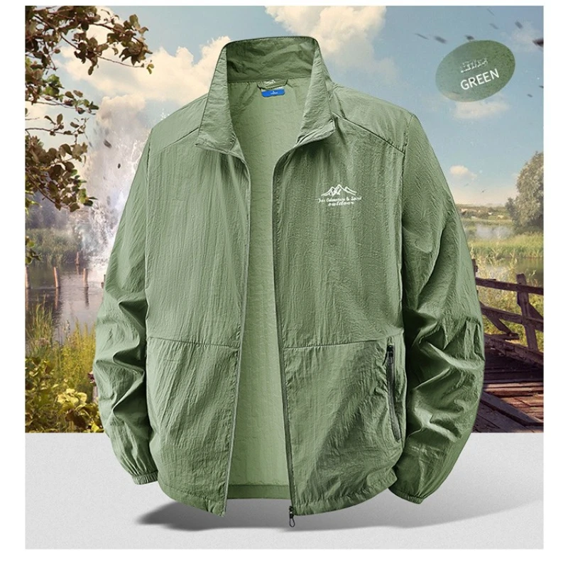 UPF50+ Coats Men Lightweight J - Outdoor Sport Clothing Brands ulasan dan harga