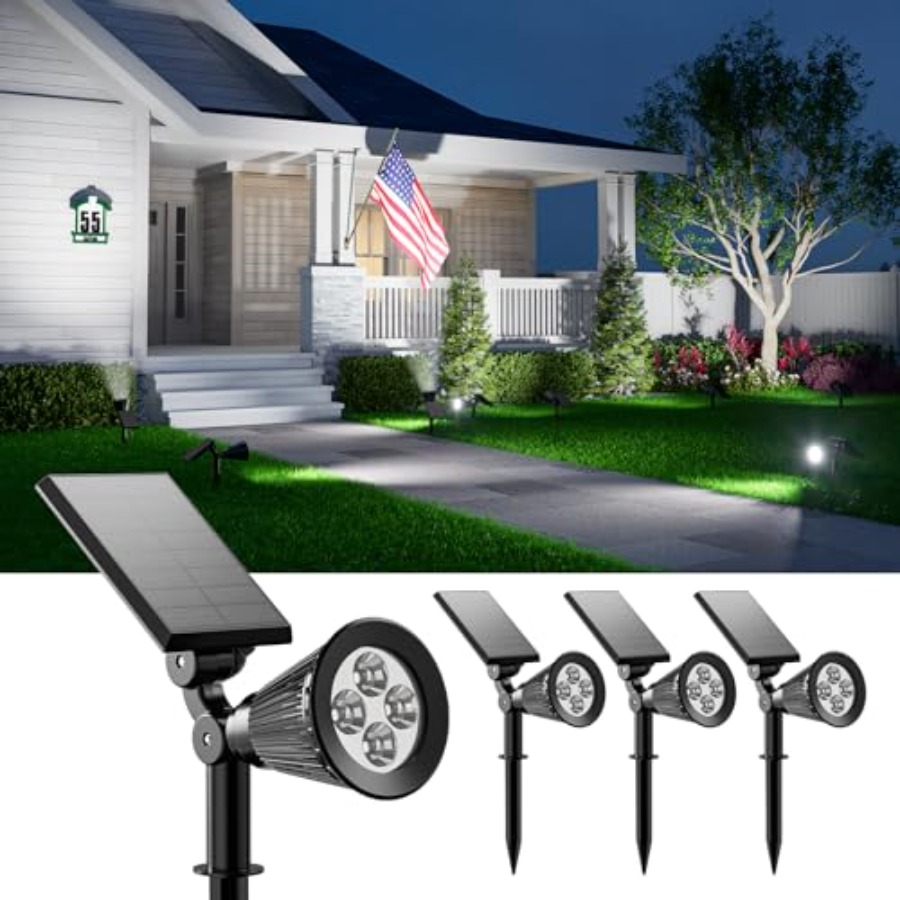Solar Spotlights Outdoor Water - Outdoor Spotlight ulasan dan harga