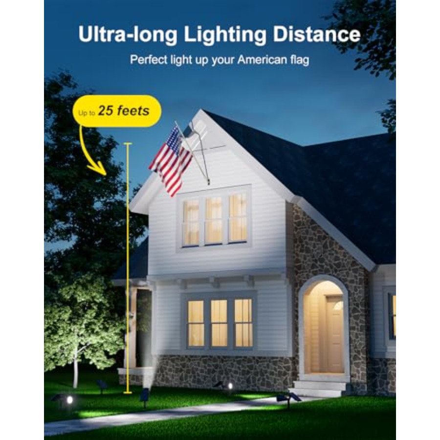 Solar Spotlights Outdoor Water - Outdoor Spotlight ulasan dan harga