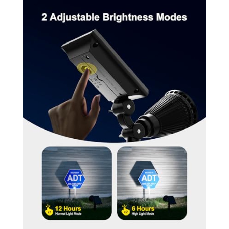 Solar Spotlights Outdoor Water - Outdoor Spotlight ulasan dan harga