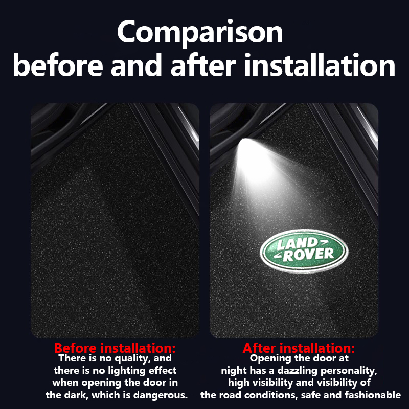 2Pcs Land rover Car Door Welco - Outdoor Sport Logo ulasan dan harga