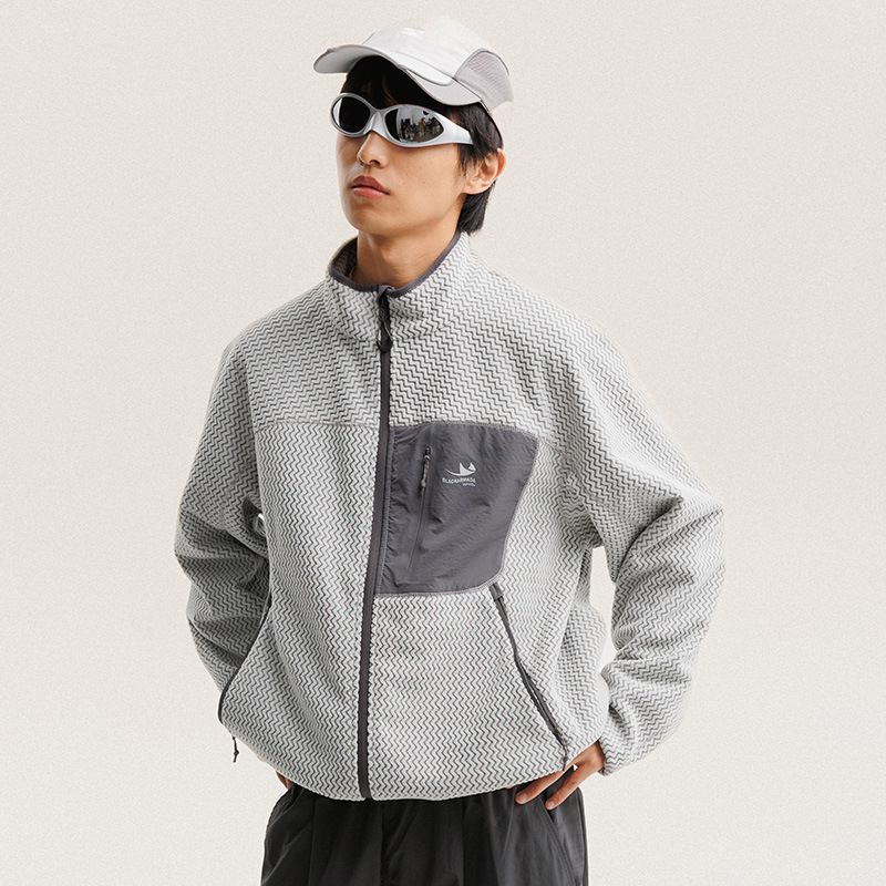 Autumn Winter Polar Fleece Wav - Outdoor Sport Coat ulasan dan harga