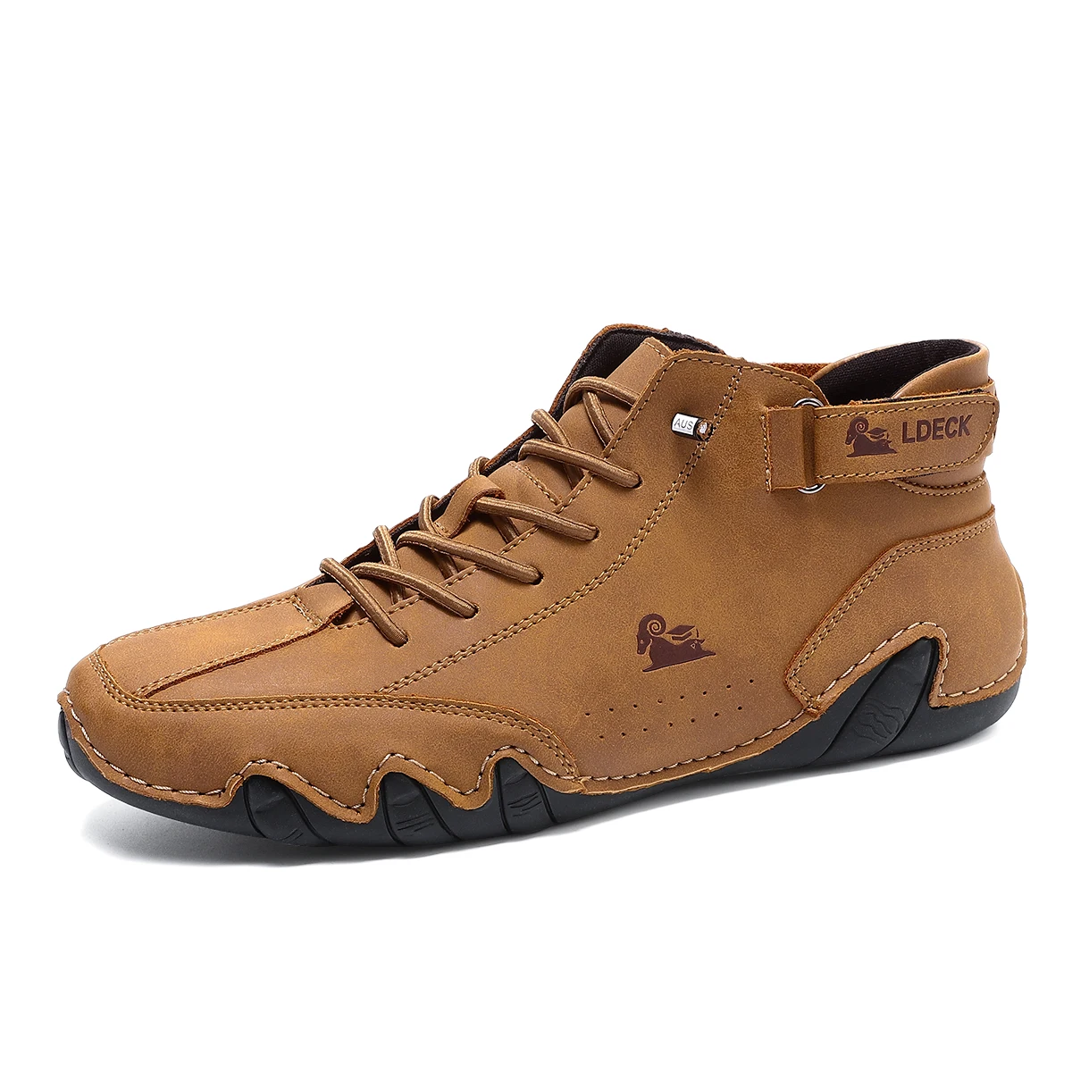 Men's Genuine Leather Shoes An - Outdoor Sport Leisure ulasan dan harga