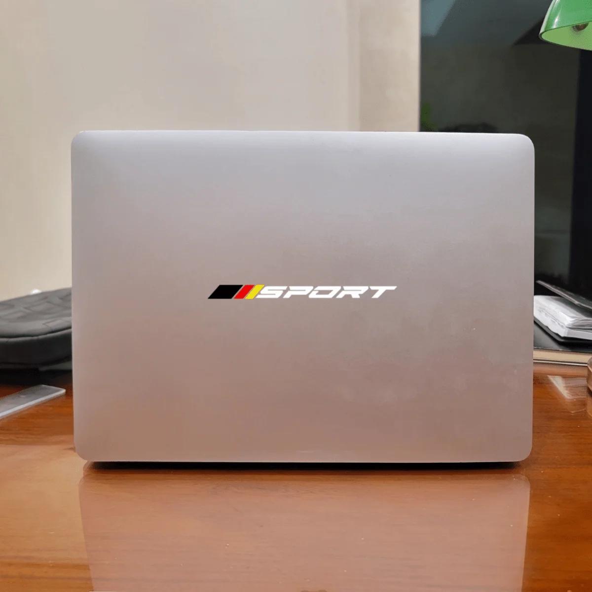 2PCS SPORT Logo 2D Flat Sticke - Outdoor Sport Logo ulasan dan harga