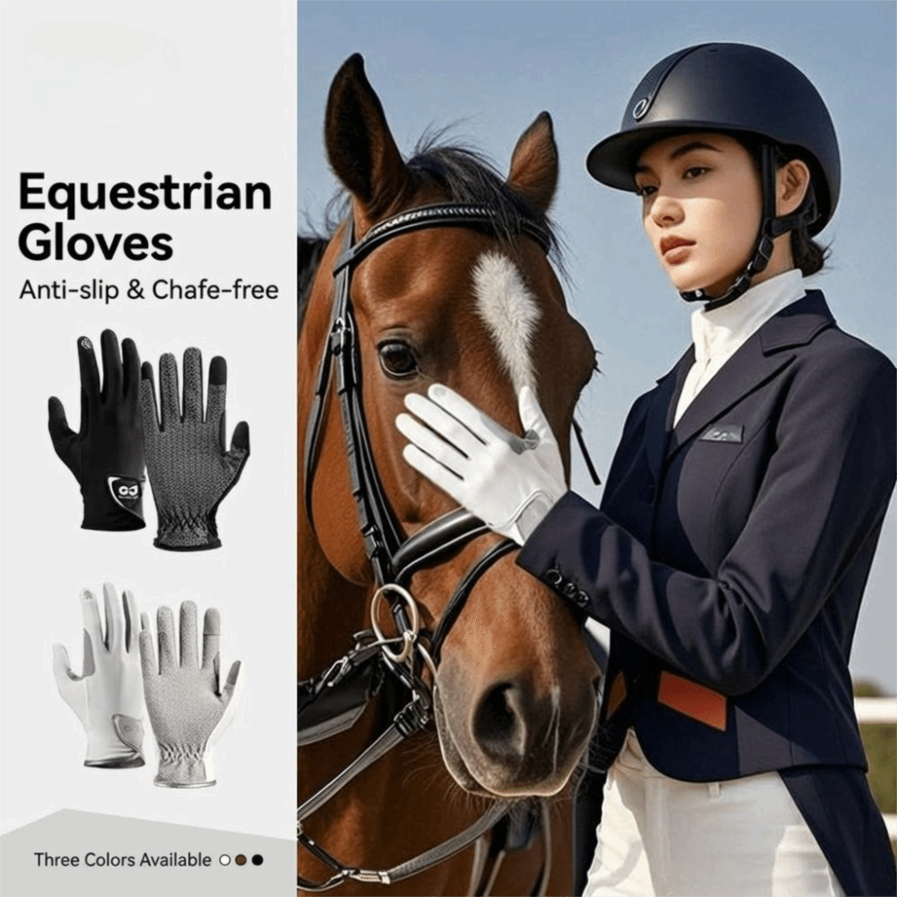 New Breathable Riding Gloves N - Horse Riding Glove ulasan dan harga
