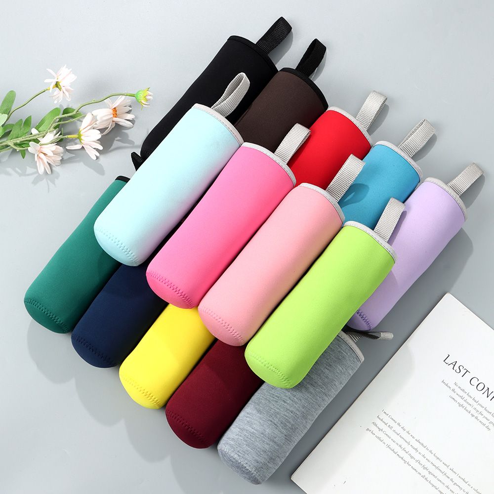 Multicolor Neoprene Water Bott - Outdoor Sport Glass Water Bottle ulasan dan harga