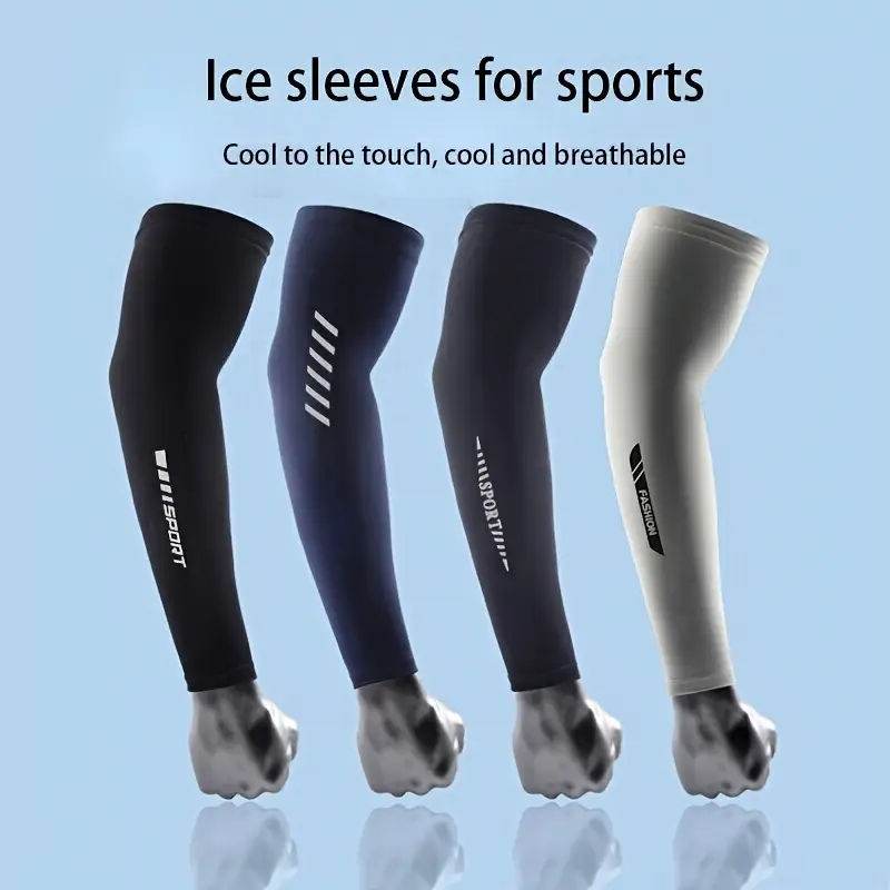 Ice Silk Sleeve UV Protection  - Outdoor Sport Gear ulasan dan harga