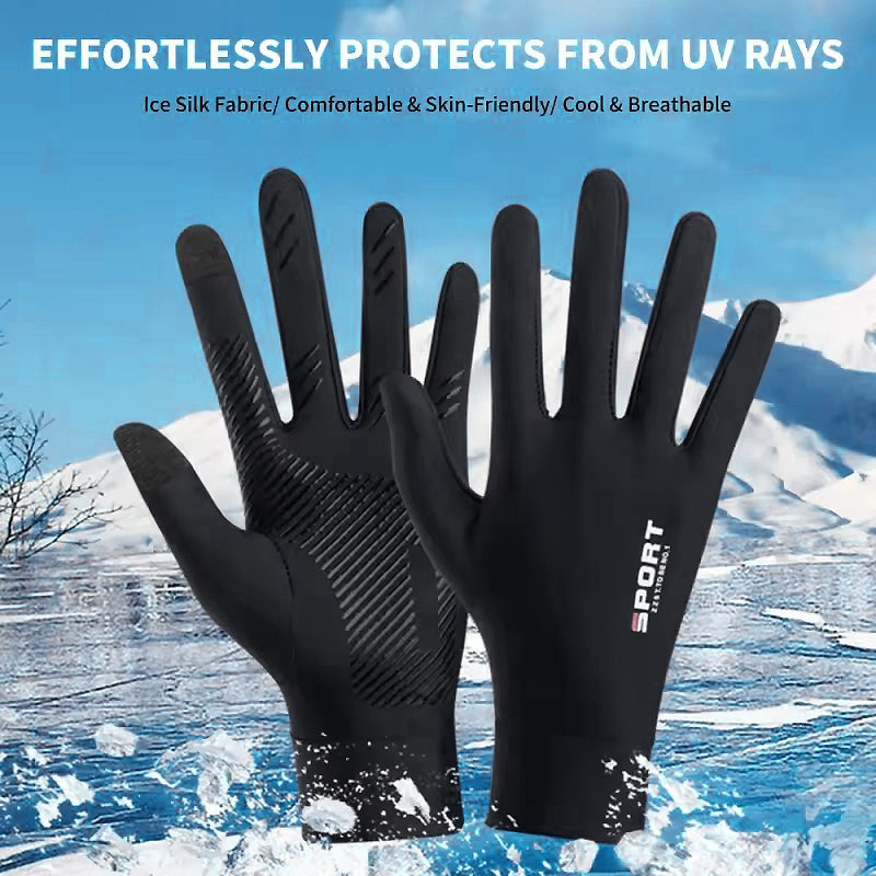 Summer Ice Silk Touchscreen Eq - Horse Riding Glove ulasan dan harga