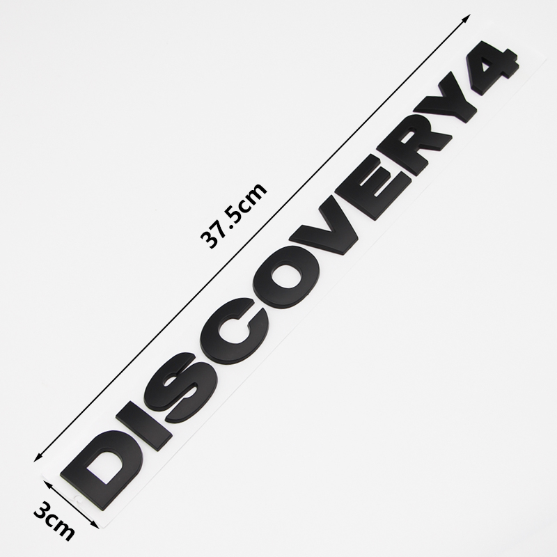 3D ABS Discovery 4 Letters Car - Outdoor Sport Logo ulasan dan harga