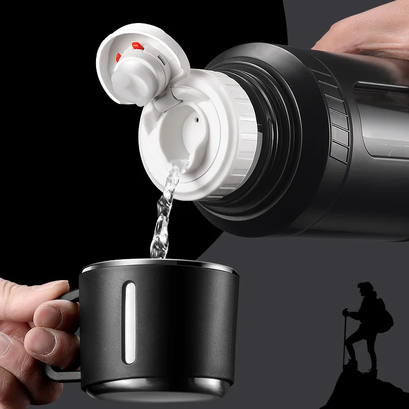 Large Capacity 2L Glass Water  - Outdoor Sport Glass Water Bottle ulasan dan harga