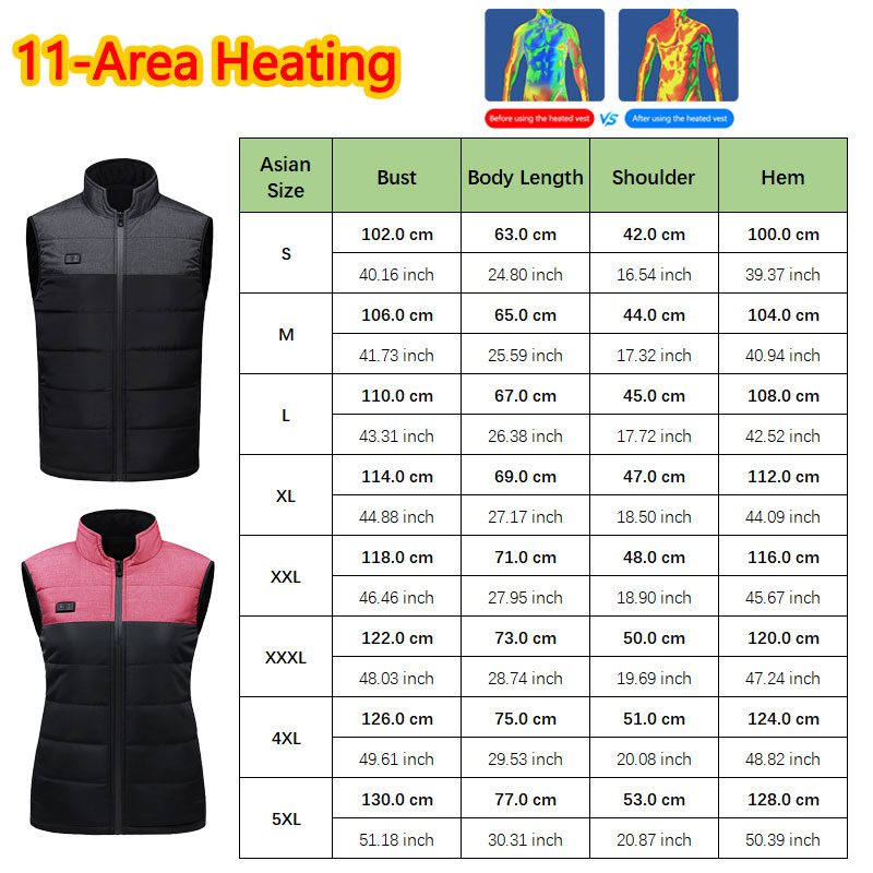 11 Area Heated Stand-collar Ve - Outdoor Sport Coat ulasan dan harga