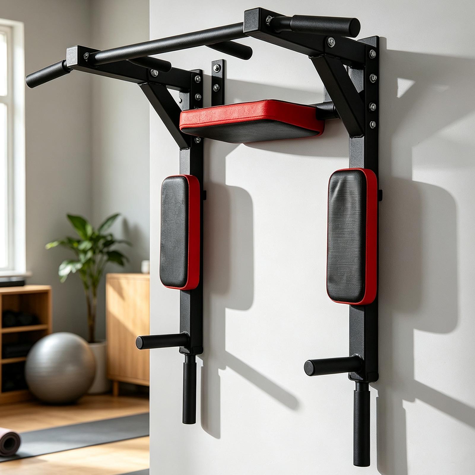 Wall-Mounted Pull-up Bar Fitne - Outdoor Sport Bar ulasan dan harga